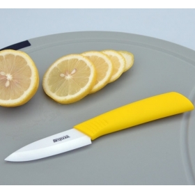 BESTLEAD 3" High-tech Professional Zirconia kitchen Fruits Ceramic Knives-Yellow