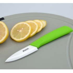 BESTLEAD 3" High-tech Professional Zirconia kitchen Fruits Ceramic Knives-Green