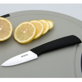 BESTLEAD 3" High-tech Professional Zirconia kitchen Fruits Ceramic Knives-Black