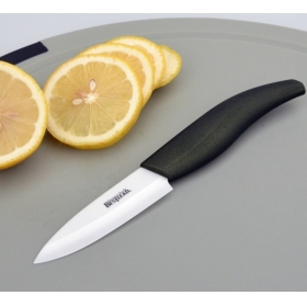 BESTLEAD 3" High tech Professional Zirconia Sharp Blade kitchen Fruits Ceramic Knives-Black