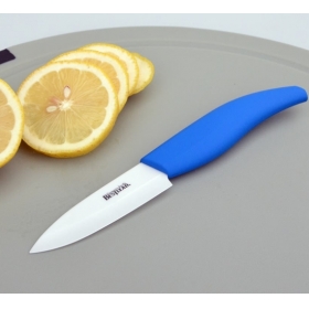 BESTLEAD 3" High tech Professional Zirconia Sharp Blade kitchen Fruits Ceramic Knives-Blue