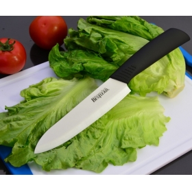 BESTLEAD 6" Zirconia Eco-friendly Ceramic Knife Cutter Fruits Chefs Cutlery for Modern Kitchen -Black