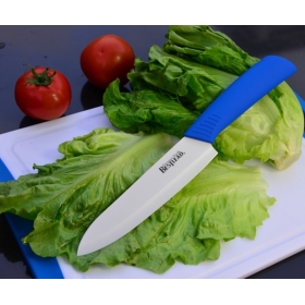 BESTLEAD 6" Zirconia Eco-friendly Ceramic Knife Cutter Fruits Chefs Cutlery for Modern Kitchen -Blue