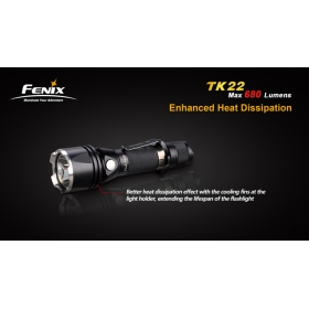 Fenix TK22 Cree XM-L2(U2) LED 680 Lumens LED Flashlight black