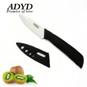 ADYD 3" Ceramic Knives health Eco-friendly Zirconia kitchen Fruits Ceramic Knives for Modern Kitchen - black