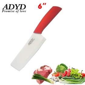 ADYD 6" Ceramic kitchen knife Eco-friendly health Zirconia kitchen Fruits Ceramic Knives for Modern Kitchen-Red
