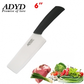 ADYD 6" Ceramic kitchen knife Eco-friendly health Zirconia kitchen Fruits Ceramic Knives for Modern Kitchen-black