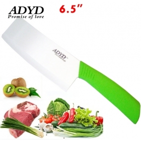 ADYD 6.5" Ceramic kitchen knife Health Eco-friendly Zirconia kitchen Fruits Ceramic Knives for Modern Kitchen -green