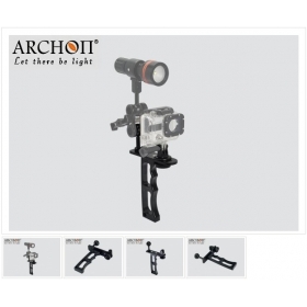 ARCHON Z09 Professional Single hand lamp arm Diving Light MOUNT / Camera underwater photography lighting auxiliary mounts