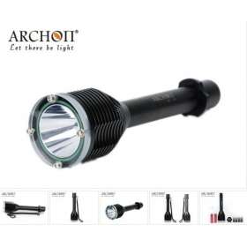 ARCHON D20/W26 CREE XM-L T6 LED 1000 Lumens Strong Diving Flashlight torch light