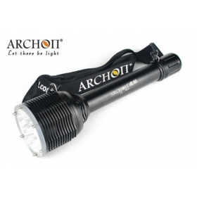 ARCHON D45 (W51) 5000Lumen 5x CREE XM-L U2 LED Strong Diving Flashlight torch light + 32650 battery charger