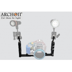 ARCHON Z06 Professional Both hold lamp arm Diving Light support / Camera underwater photography lighting auxiliary support