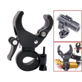 AloneFire LC-9 360 Degree Rotation Universal Bicycle Flashlight Mounting Bracket