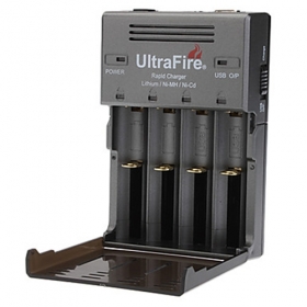 UltraFire WF-128S UK Plug Battery Charger for 18650/17670/16340/AA/AAA/18350 Battery (100~240V)