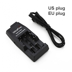 UltraFire WF-139 Charger multi-function Compatible with Charger for 18650 14500 16340 , etc. 3.7V Lithium Batteries - black(100~240V)