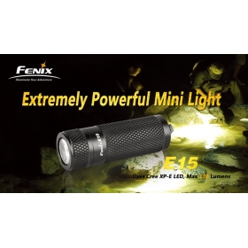 Fenix E15 Cree XP-E R4 LED Flashlight 1 x CR123A