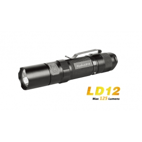 FENIX LD12 G2 Cree XP-G2 (R5) 125 lumens flashlight with side mode switch powered