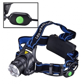 Alone Fire HP88 Headlight Cree XM-L T6 LED 2000LM Zoom led Headlamp for 1/2 x18650