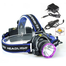 AloneFire HP81 Headlamp Cree XM-L2 LED 2200LM cree led Headlamp for 1/2 x18650+AC Charger/Car charger
