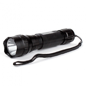 UltraFire WF-501B flashlight 1-Mode Cree Q5 Yellow light CREE LED Flashlight for 1x18650 battery