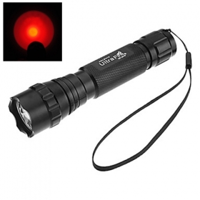 UltraFire WF-501B Torch 1-Mode Cree Q5 Red light LED Flashlights for 1x18650 battery
