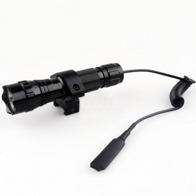 UltraFire WF-501B 1-Mode Energy saving Cree Q5 Tactical LED Flashlight with tactical mounts/Remote switch