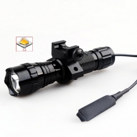 UltraFire WF-501B 3-Mode Cree XM-L2 LED Flashlight Tactical light with tactical mounts/Remote switch