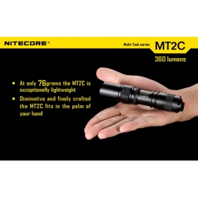 Nitecore MT2C Flashlight CREE XP-G R5 LED 3 Mode LED Flashlight Mini LED Torch Tactical flashlight