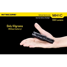 Nitecore MH1C Flashlight CREE XM-L U2 LED 3 Mode 550 lumen Mini LED Torch electric torch