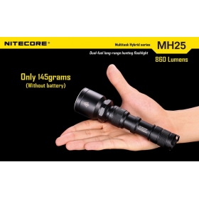 Nitecore MH25 Cree XM-L U2 LED Ultra high power flashlight 860 Lumens LED torch tactical flashlight