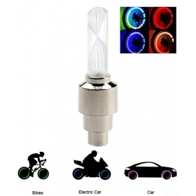 NEW Motion Activated Colorful light LED Wheel Lamps for Bikes or motorcycle and Cars (2-Pack)