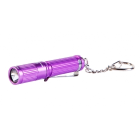 Olight i3s EOS 1*Cree XP-G2 LED 4 Modes 80 Lumens LED Flashlight light(purple)