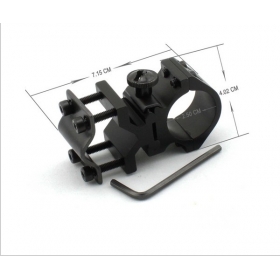 k185 25mm Ring scope mounts 20mm rail for flashlight Laser Torch Barrel Bracket