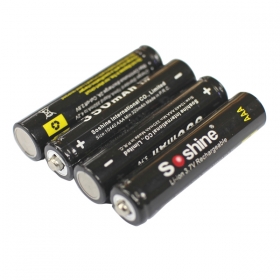 Soshine AAA /10440 LiFePO4 Battery 280mAh 3.2V(4 Pcs)