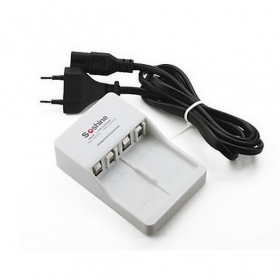 Soshine 9V Li-ion Ni-MH Rechargeable battery charger (Not including battery)