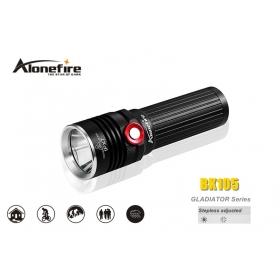 AloneFire GLADIATOR Series BK105 CREE XM-L2 LED 3 mode Stepless adjusted led flashlight torch