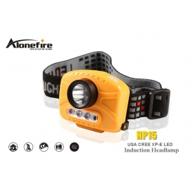 AloneFire HP15 CREE XP-E Energy saving LED 230lumens 1 LED+2 LED Infrared sensing headlamps