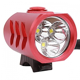 BL-02 2500lm 4-Mode 3xCree XM-L T6 LED Bicycle light Headlamp (Only bike lights)