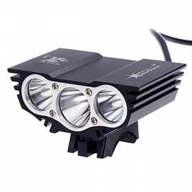 BL-11 X3 3 Modes 2500Lumen 3xCree U2 XM-L LED Bicycle Bike Headlight black ( (Only bike lights))