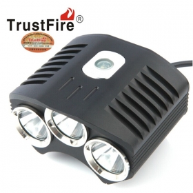 TrustFire TR-D009 3×CREE XM-L T6 4 Mode High Power LED Flashlight