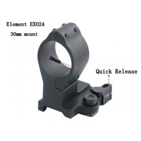 Element EX024 Larue M2 QD Mount 30MM tube M2 Aiming High Clamp Quick Release