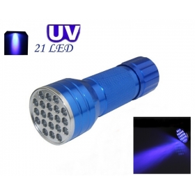 AloneFire NEW 21LED UV Light 395-400nm LED UV Flashlight