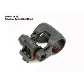 Element EX 340 25mm ring 21mm rail Adjustable Tactical Light Mount