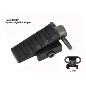 Element EX 261 Pyramid Angled Rail Adapter Tactical flashlight mount