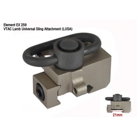 Element EX 259 Vtac Lamb Universal Sling Attachment 21MM scope mount rail