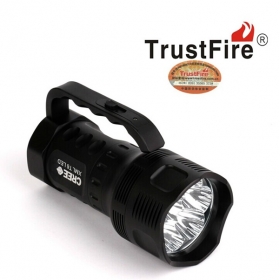 TrustFire TR-S700 handle powerful led flashlight 7 x cree xml t6 2700lumen Diving Flashlight