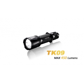 Fenix TK09 Flashlight 3-mode 450 Lumens Cree XP-G2 (R5) LED Tactical Torch
