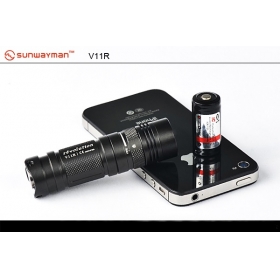 Sunwayman V11R Cree XM-L U2 500 LUMENS 2-Mode Fully Variable Tactical LED Flashlight