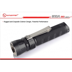 SUNWAYMAN S10A SHARK Cree XM-L2 360lm 7 Modes LED Flashlight