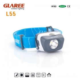 GLAREE L55 Osram LED Lightweight multipurpose mini portable headlamp light -white